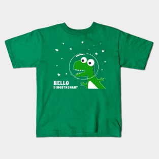 Cute Astronaut dinosaur. Kids T-Shirt